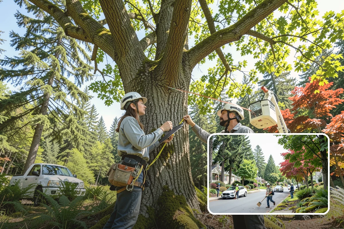 Utility Vegetation Management in Beaux Arts Village, King County, WA - Improves access and usability of a site