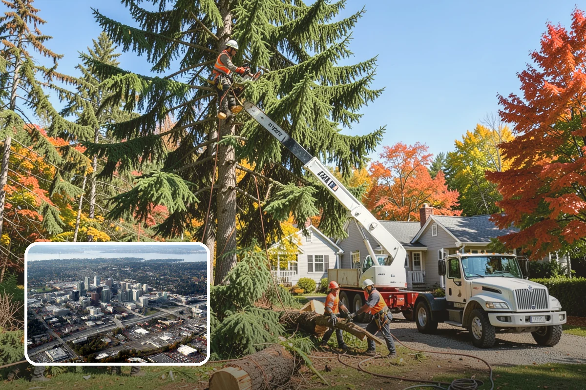 Utility Vegetation Management in Bellevue, King County, WA - Improves access and usability of a site