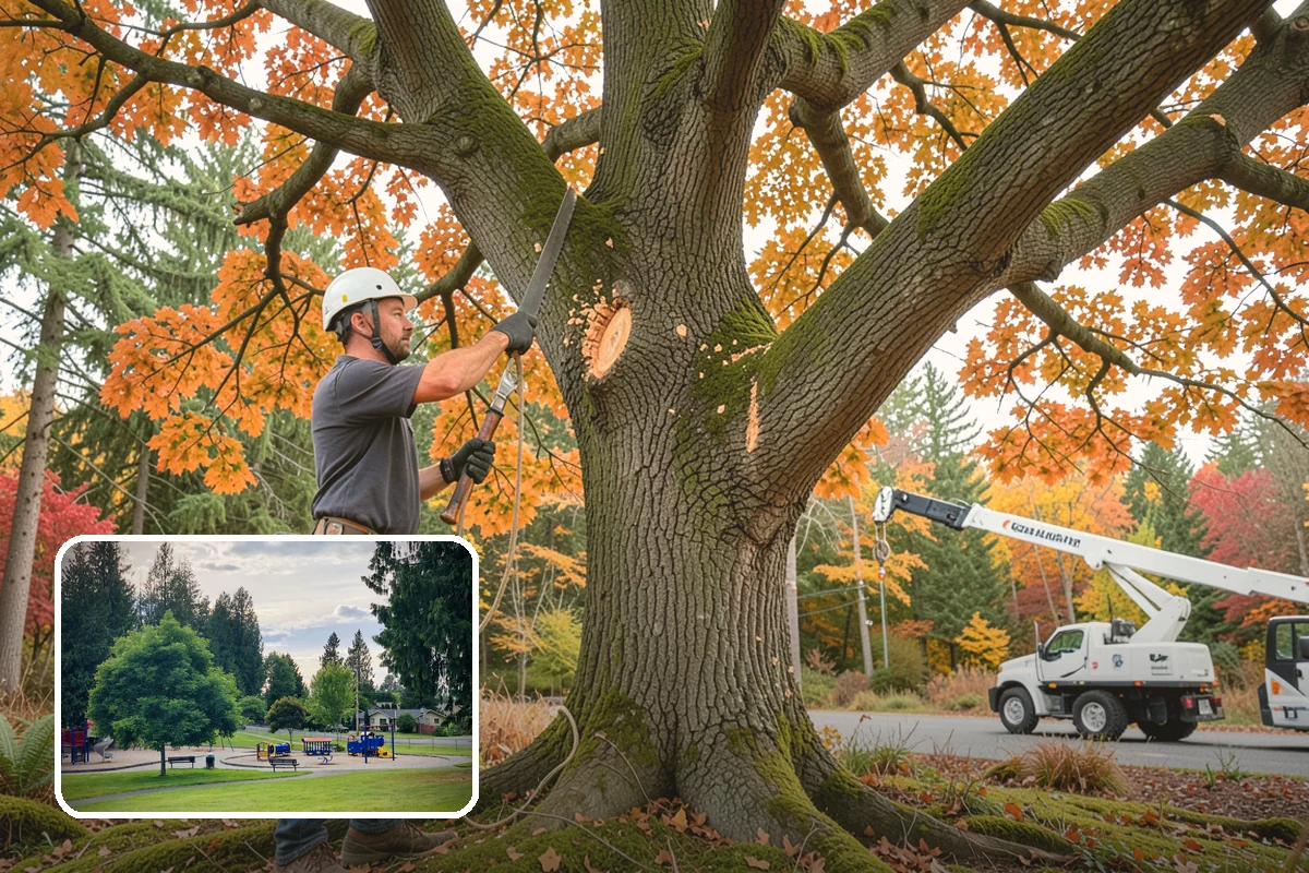 Utility Vegetation Management in Bonney Lake, Pierce County, WA - Improves access and usability of a site