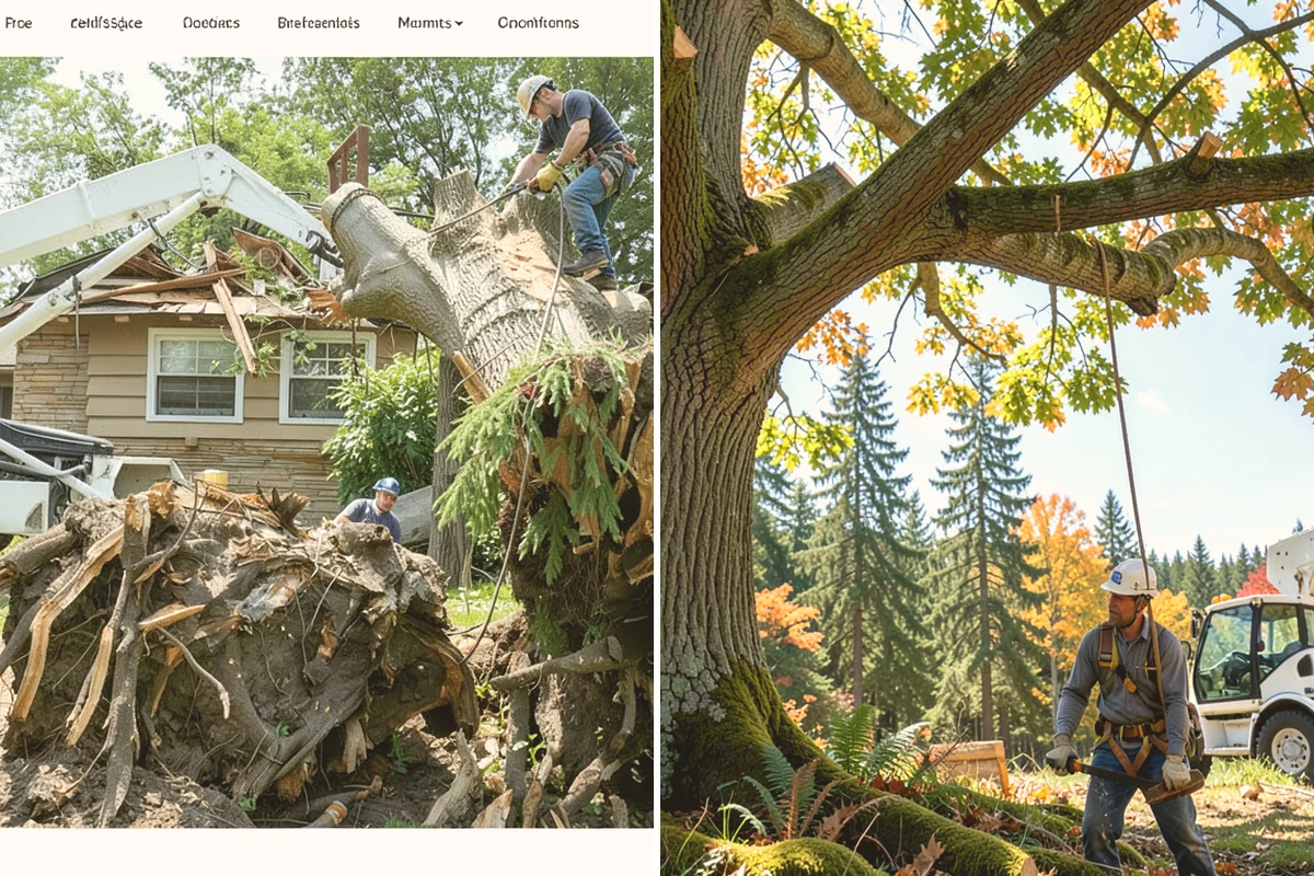 Utility Vegetation Management in Bothell, King County, WA - Assess the site and mark features to protect