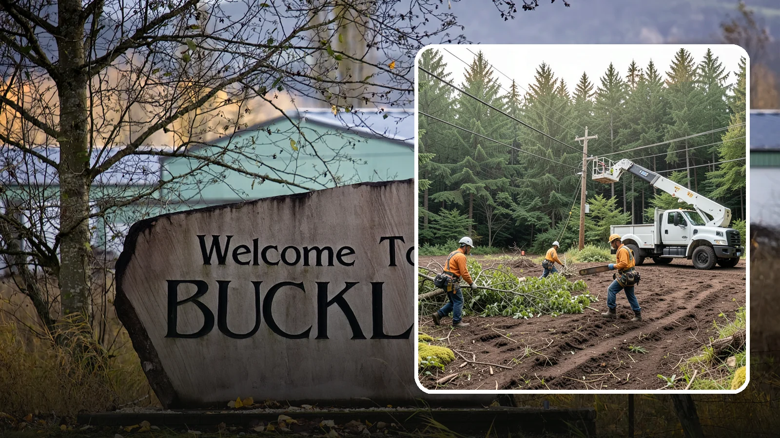 Utility Vegetation Management in Buckley, Pierce County, WA - The ongoing management of vegetation around utility infrastructure.