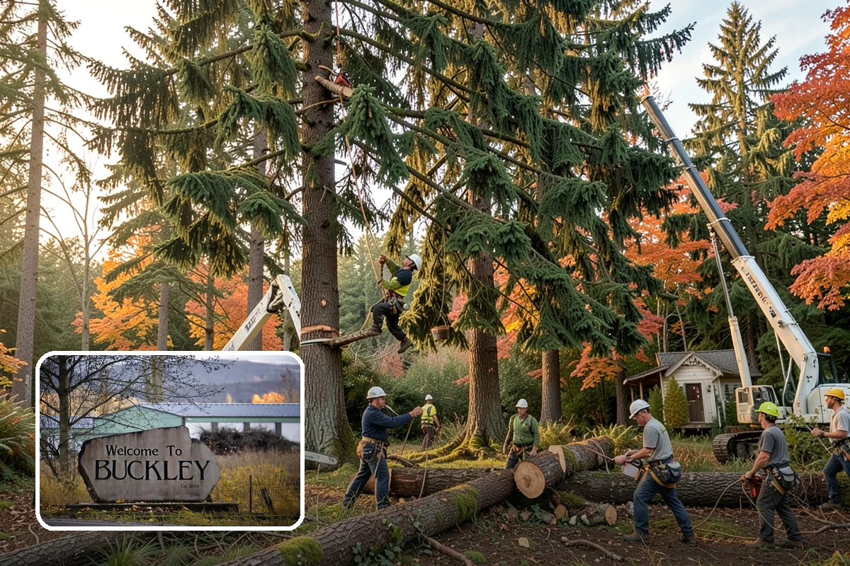 Utility Vegetation Management in Buckley, Pierce County, WA - Improves access and usability of a site
