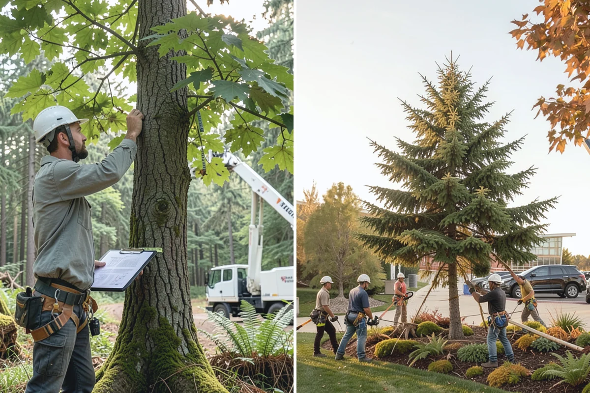 Utility Vegetation Management in Buckley, Pierce County, WA - Assess the site and mark features to protect