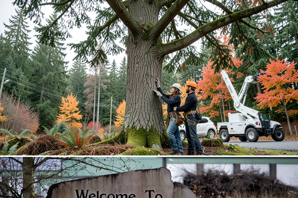 Utility Vegetation Management in Buckley, Pierce County, WA - Work can generally proceed year-round in the Puget Sound climate but must be paused during wet seasons to prevent equipment...