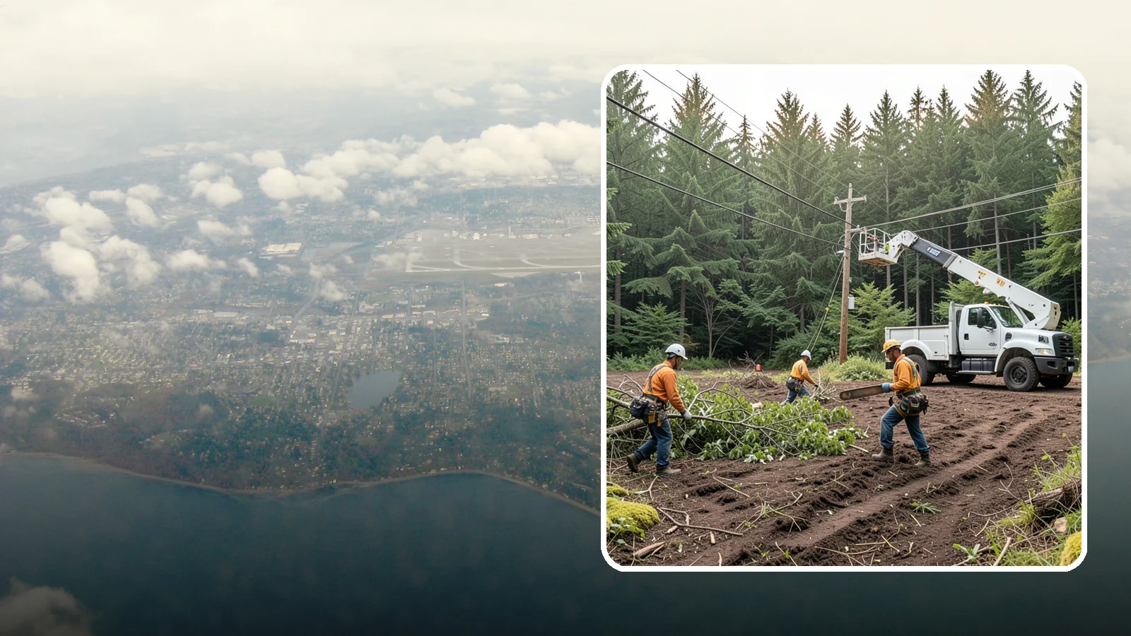 Utility Vegetation Management in Burien, King County, WA - The ongoing management of vegetation around utility infrastructure.