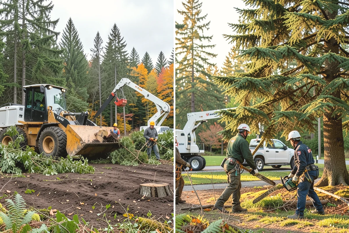 Utility Vegetation Management in Burien, King County, WA - Assess the site and mark features to protect