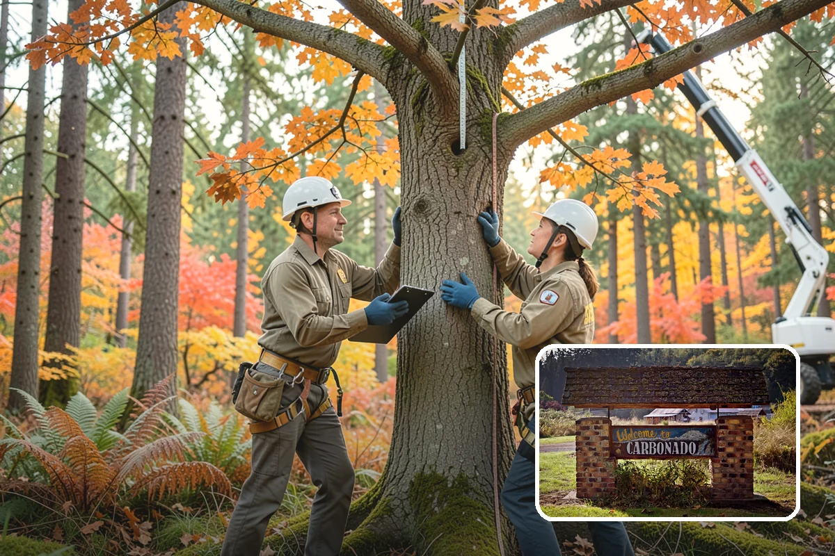 Utility Vegetation Management in Carbonado, Pierce County, WA - Improves access and usability of a site