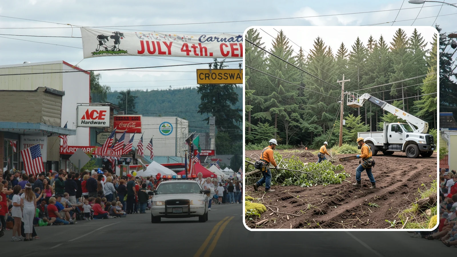 Utility Vegetation Management in Carnation, King County, WA - The ongoing management of vegetation around utility infrastructure.