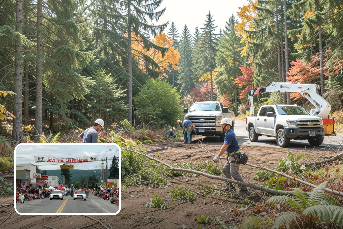 Utility Vegetation Management in Carnation, King County, WA - Improves access and usability of a site