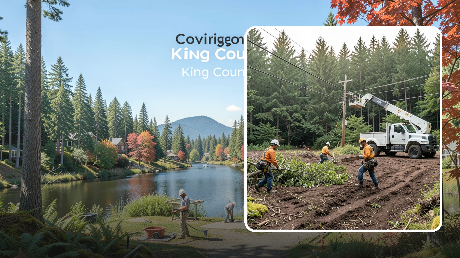 Utility Vegetation Management in Covington, King County, WA - The ongoing management of vegetation around utility infrastructure.