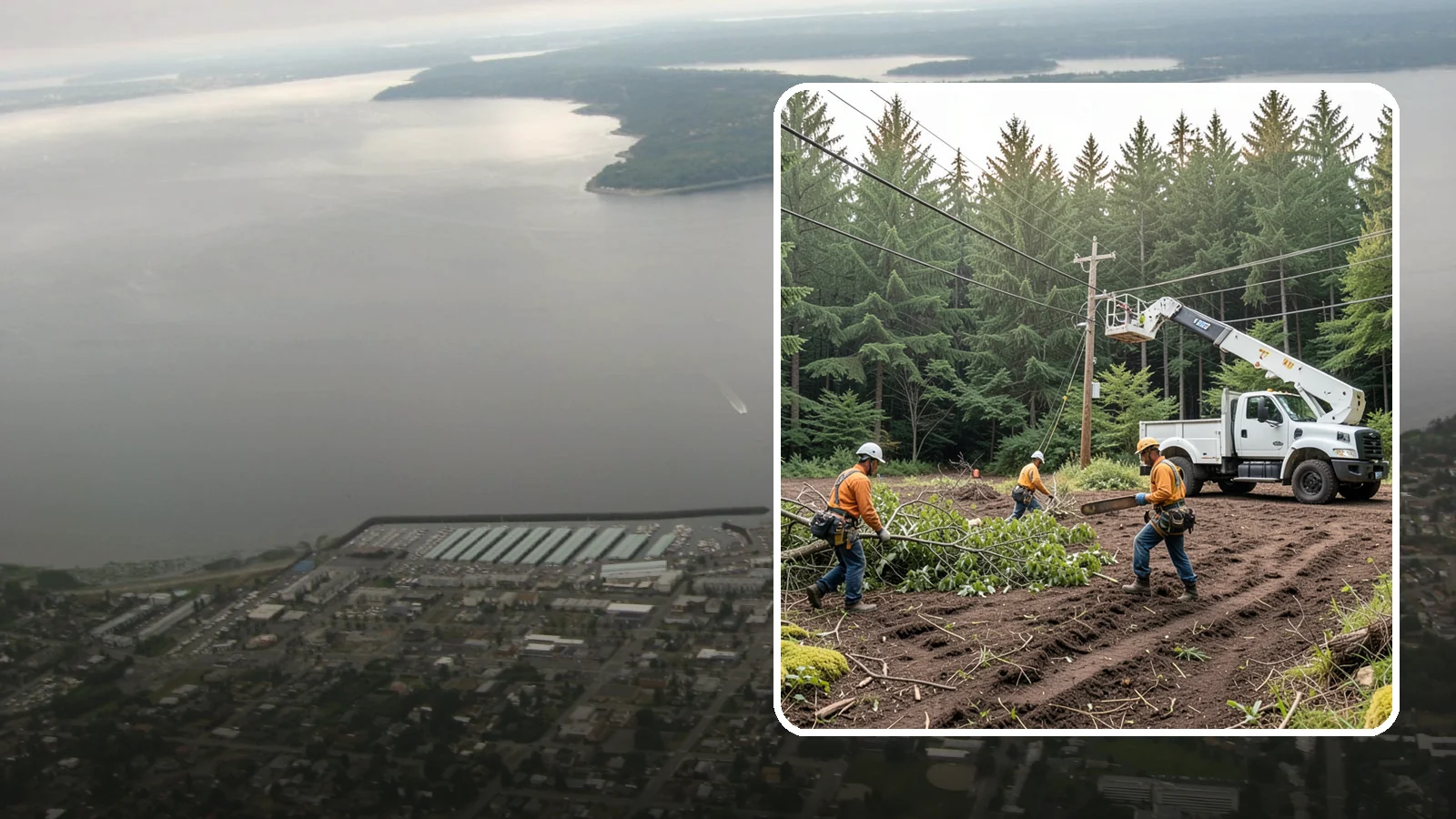 Utility Vegetation Management in Des Moines, King County, WA - The ongoing management of vegetation around utility infrastructure.