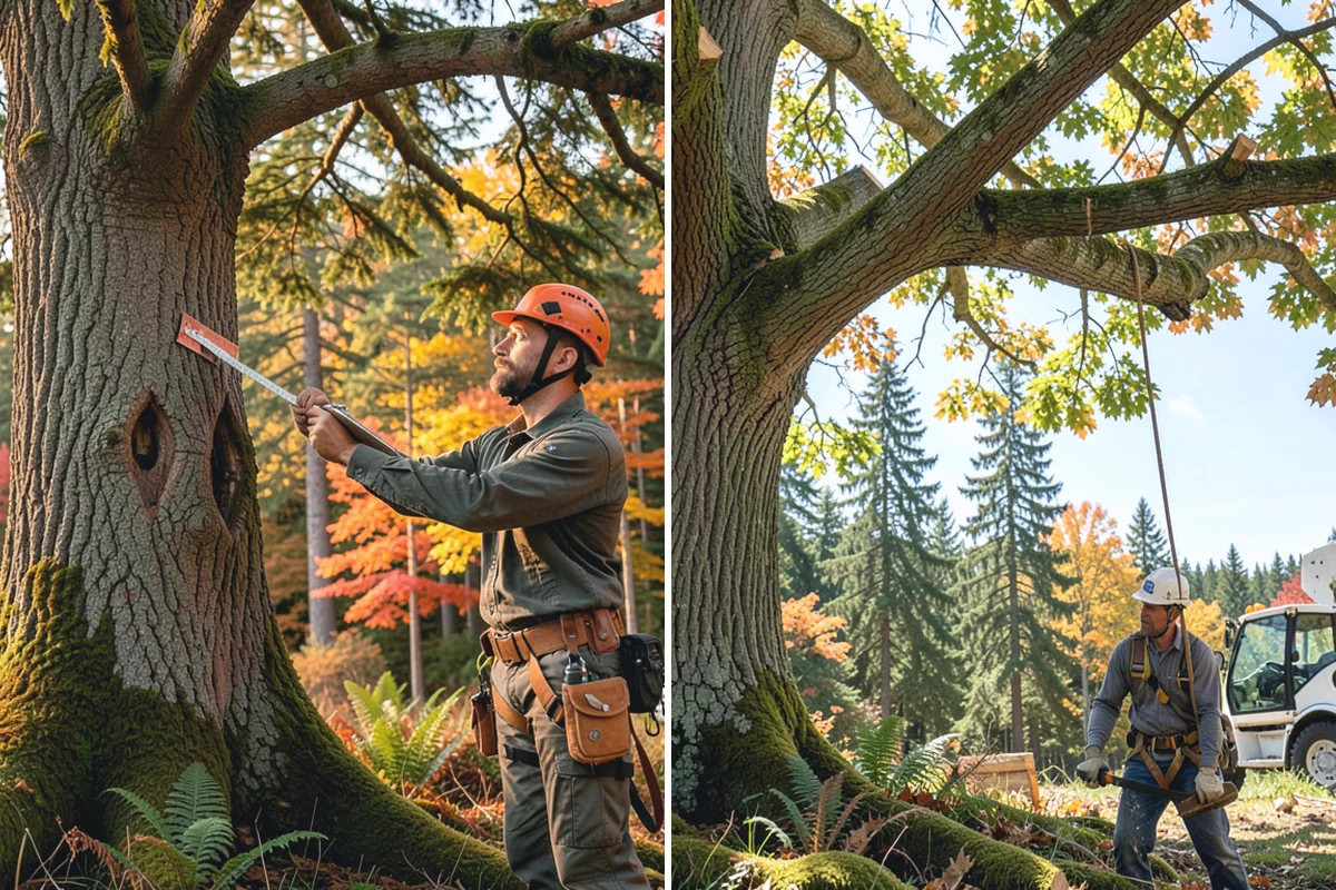 Utility Vegetation Management in Des Moines, King County, WA - Assess the site and mark features to protect