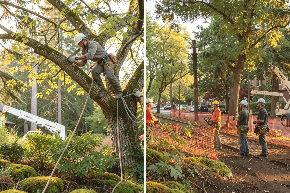 Utility Vegetation Management in Duvall, King County, WA - Assess the site and mark features to protect