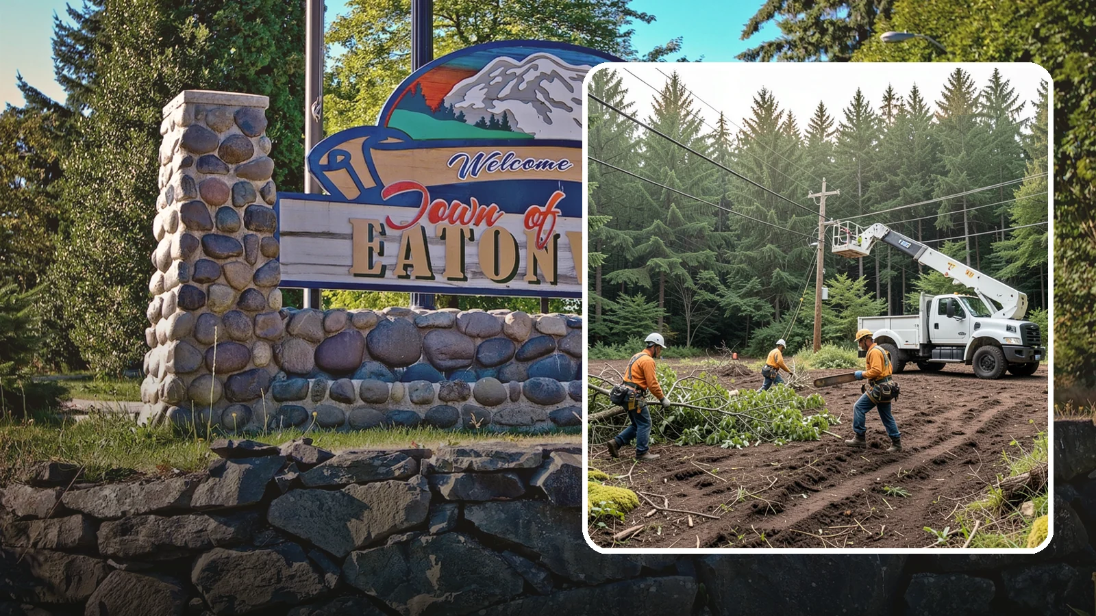 Utility Vegetation Management in Eatonville, Pierce County, WA - The ongoing management of vegetation around utility infrastructure.