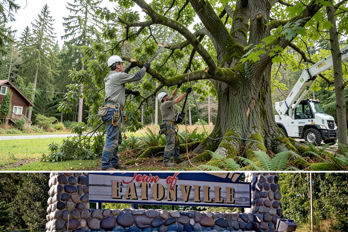 Utility Vegetation Management in Eatonville, Pierce County, WA - Work can generally proceed year-round in the Puget Sound climate but must be paused during wet seasons to prevent equipment...