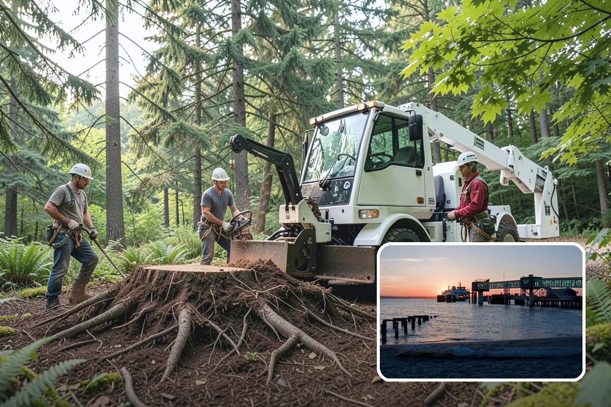 Utility Vegetation Management in Edmonds, Snohomish County, WA - Improves access and usability of a site