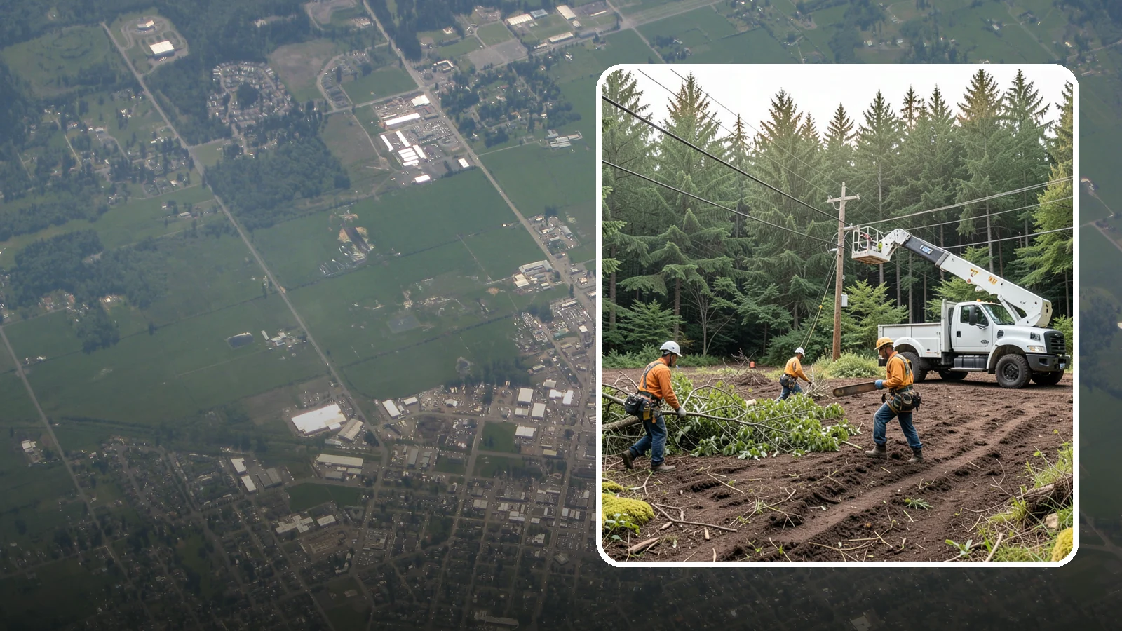 Utility Vegetation Management in Enumclaw, King County, WA - The ongoing management of vegetation around utility infrastructure.