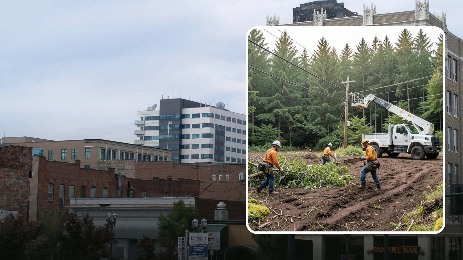 Utility Vegetation Management in Everett, Snohomish County, WA - The ongoing management of vegetation around utility infrastructure.