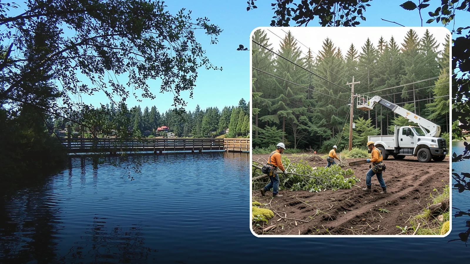 Utility Vegetation Management in Federal Way, King County, WA - The ongoing management of vegetation around utility infrastructure.