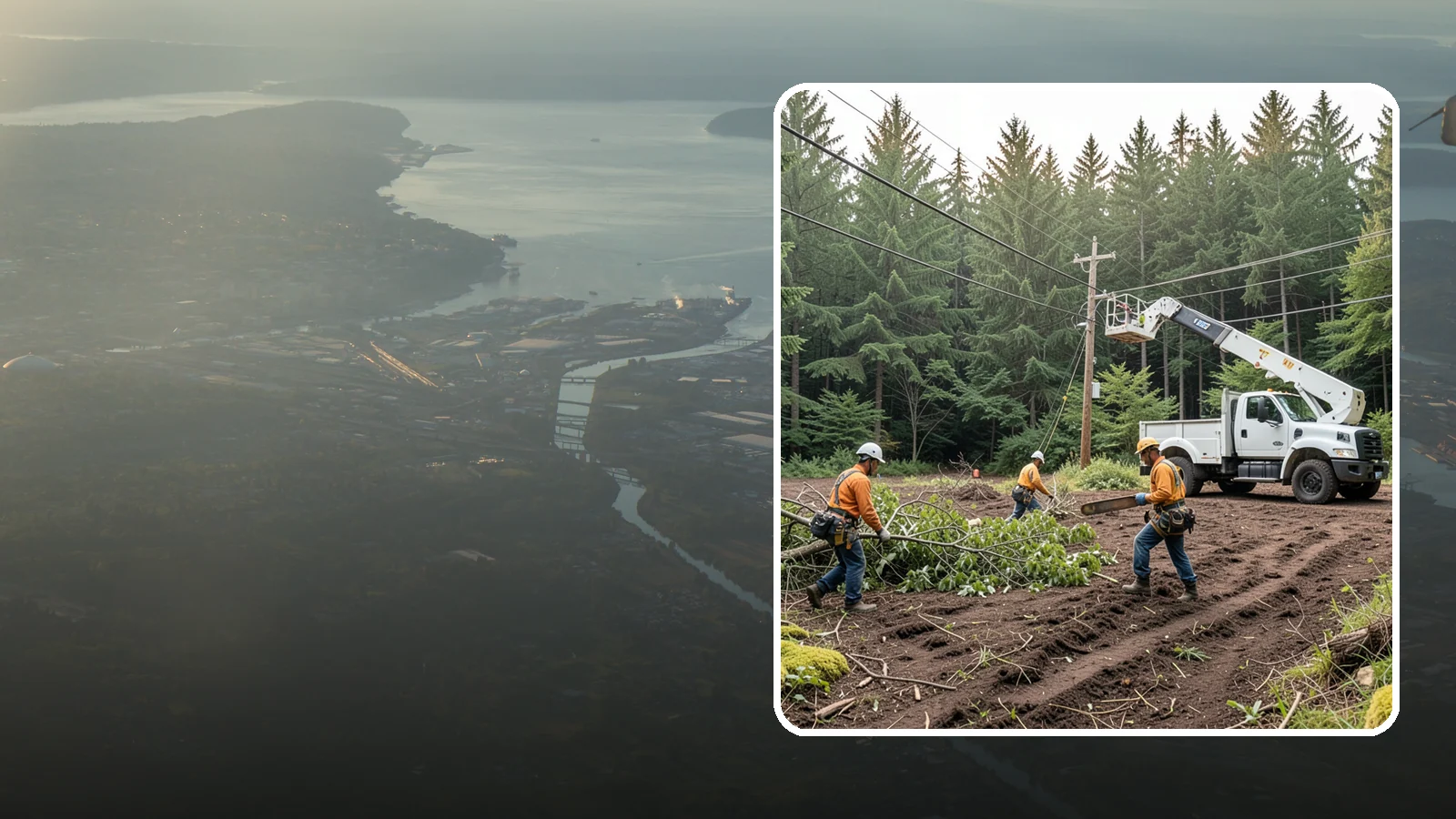 Utility Vegetation Management in Fife, Pierce County, WA - The ongoing management of vegetation around utility infrastructure.