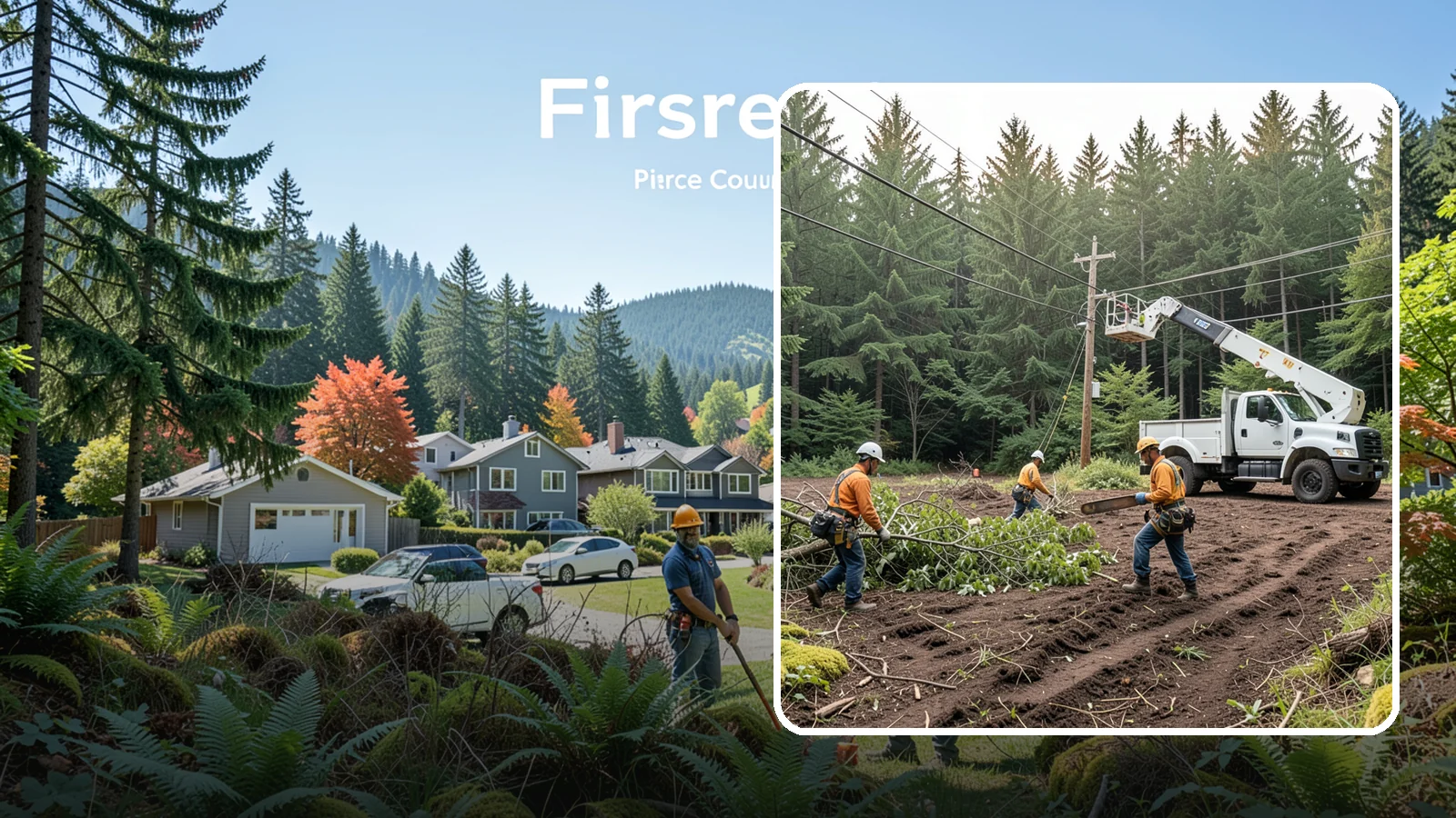Utility Vegetation Management in Fircrest, Pierce County, WA - The ongoing management of vegetation around utility infrastructure.