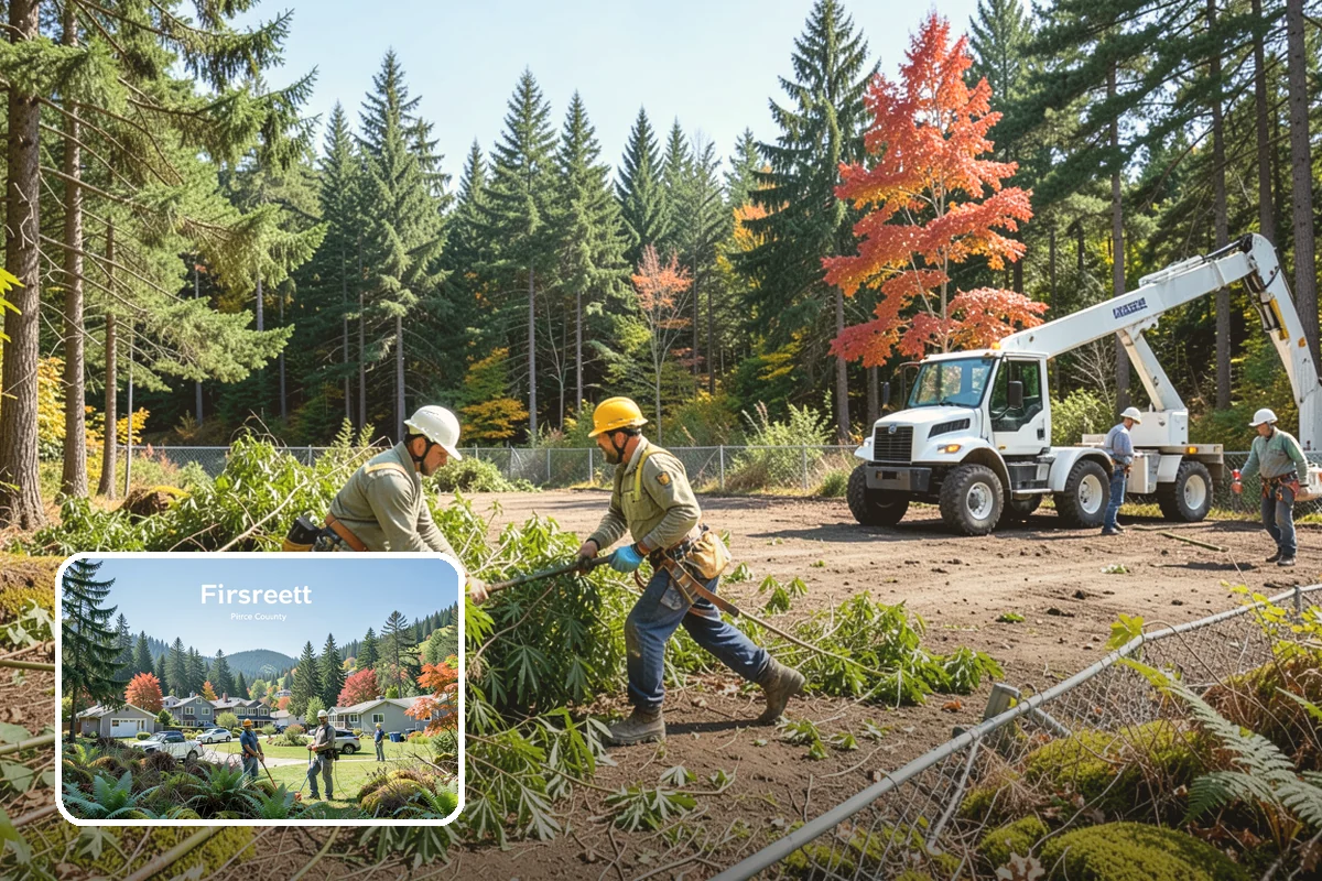 Utility Vegetation Management in Fircrest, Pierce County, WA - Improves access and usability of a site