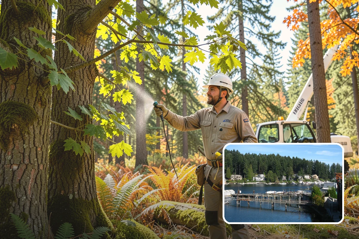 Utility Vegetation Management in Gig Harbor, Pierce County, WA - Improves access and usability of a site