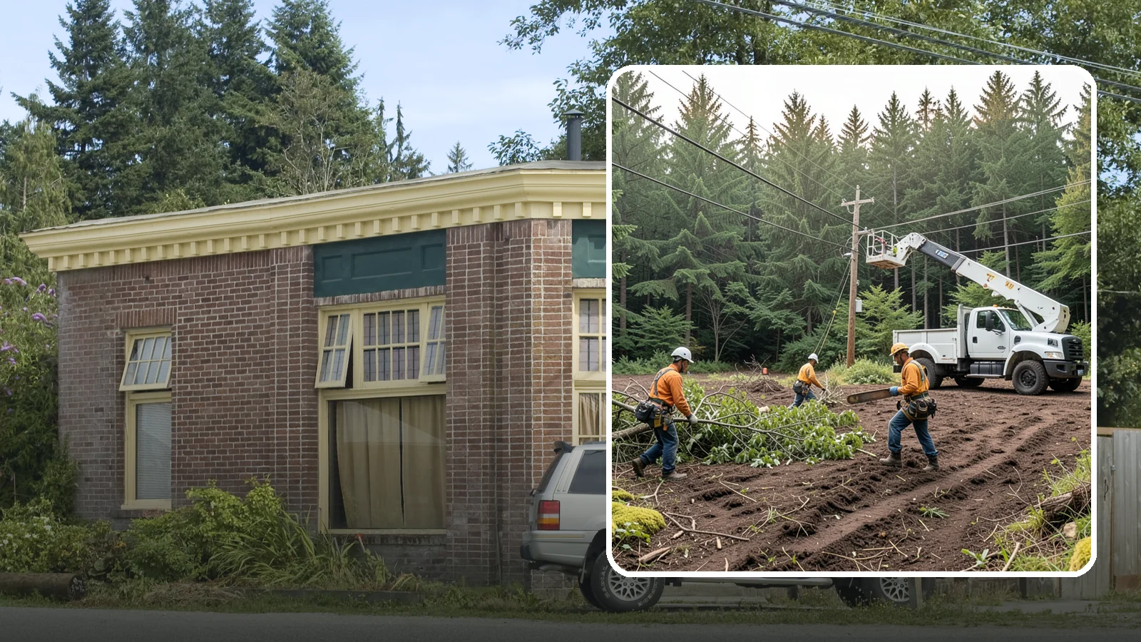 Utility Vegetation Management in Hamilton, Skagit County, WA - The ongoing management of vegetation around utility infrastructure.
