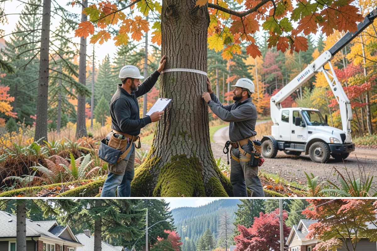 Utility Vegetation Management in Hunts Point, King County, WA - Work can generally proceed year-round in the Puget Sound climate but must be paused during wet seasons to prevent equipment...