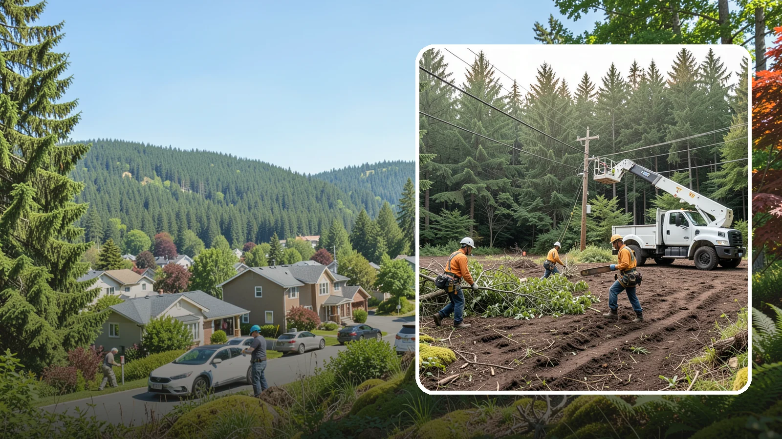 Utility Vegetation Management in Index, Snohomish County, WA - The ongoing management of vegetation around utility infrastructure.