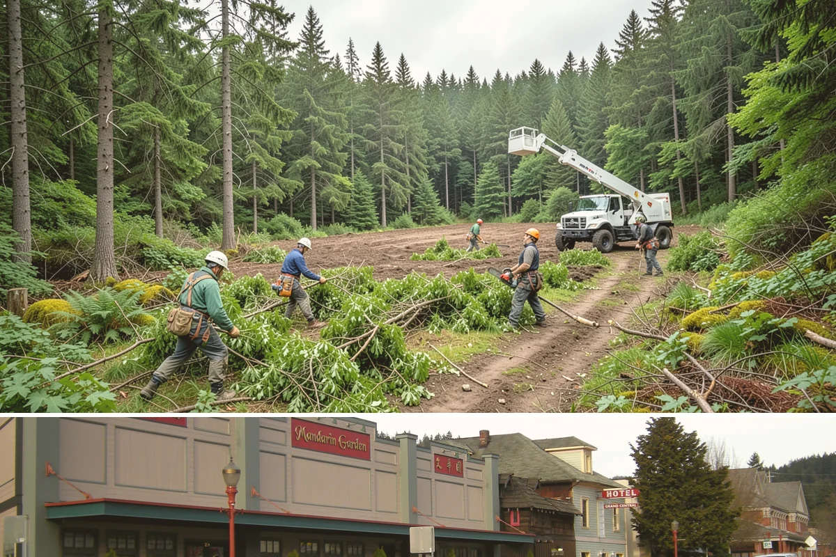 Utility Vegetation Management in Issaquah, King County, WA - Work can generally proceed year-round in the Puget Sound climate but must be paused during wet seasons to prevent equipment...