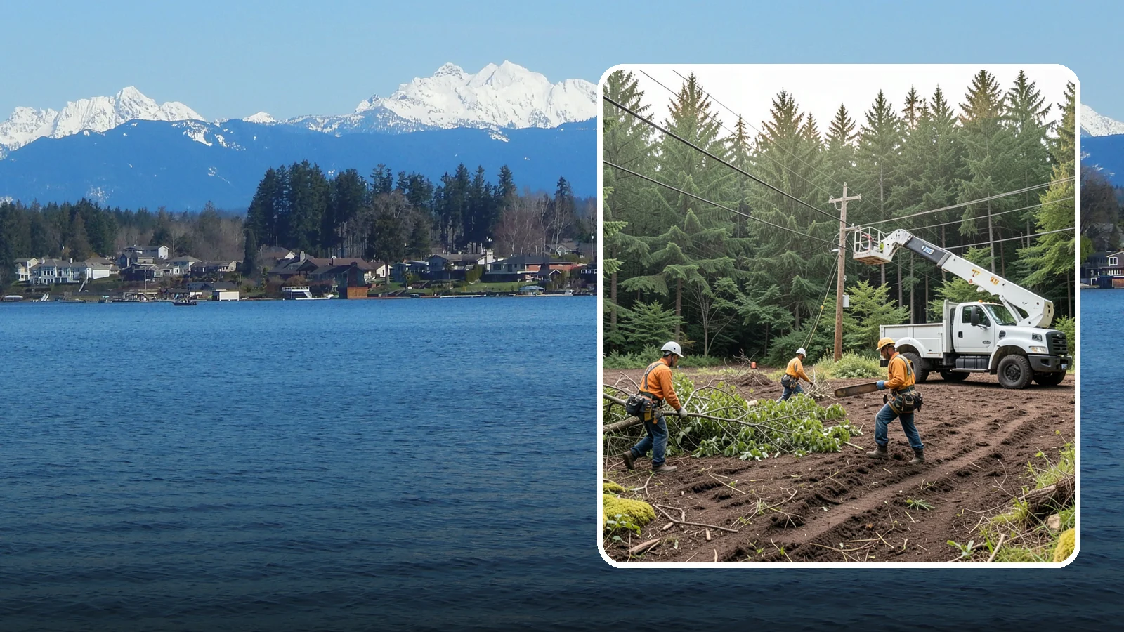 Utility Vegetation Management in Lake Stevens, Snohomish County, WA - The ongoing management of vegetation around utility infrastructure.