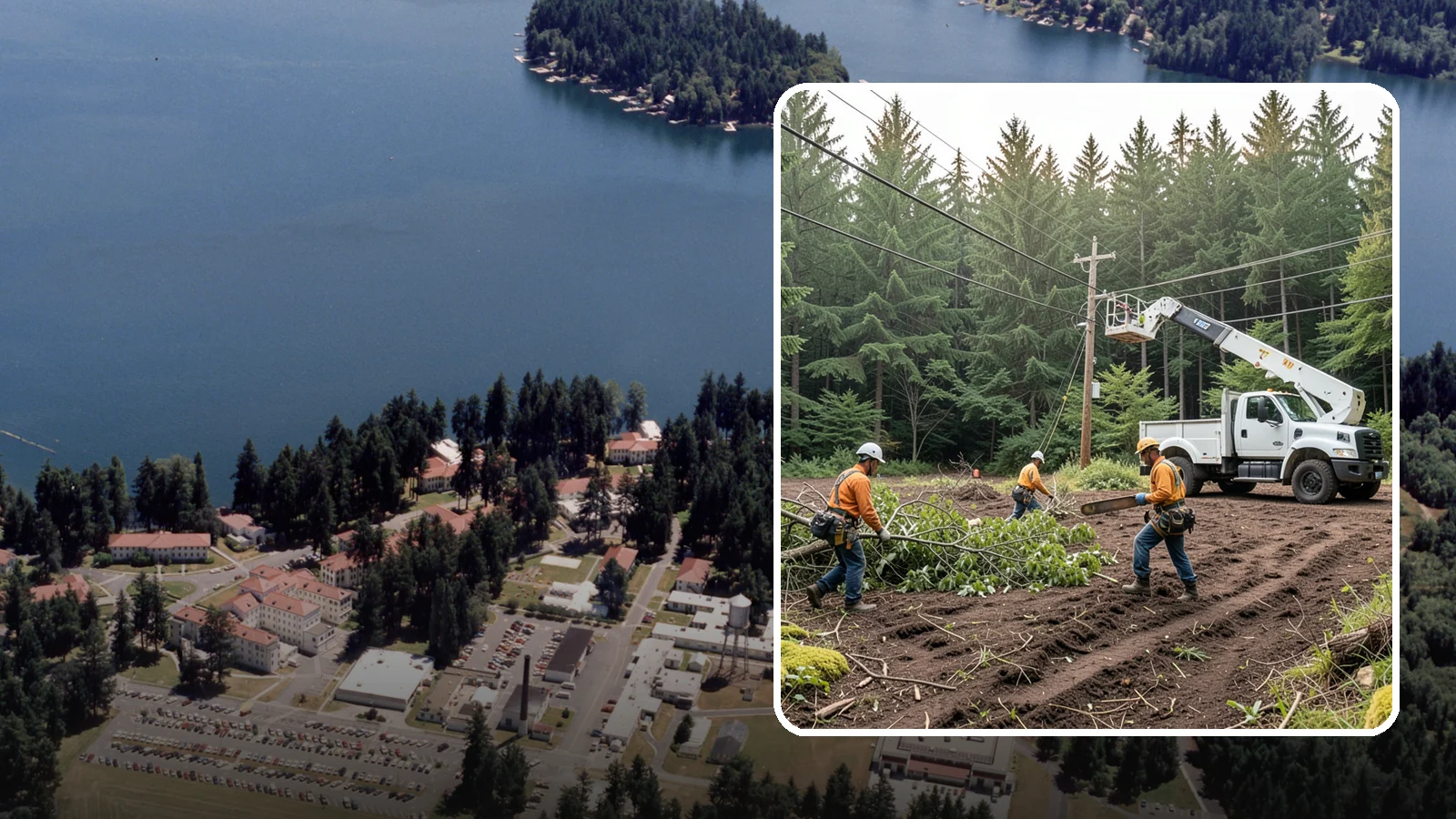 Utility Vegetation Management in Lakewood, Pierce County, WA - The ongoing management of vegetation around utility infrastructure.