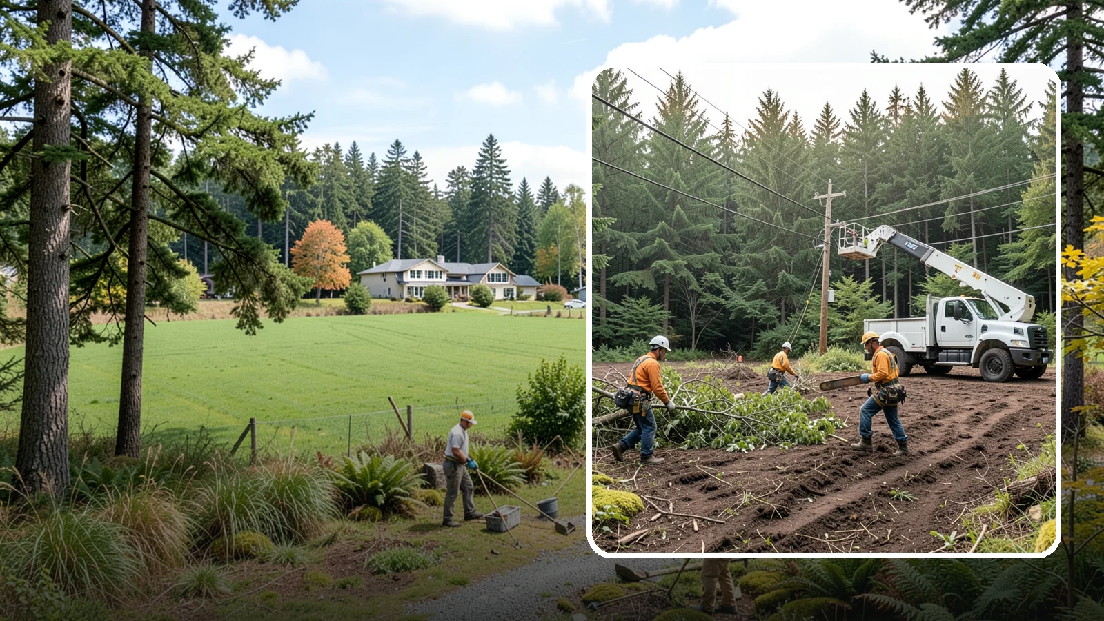 Utility Vegetation Management in Lyman, Skagit County, WA - The ongoing management of vegetation around utility infrastructure.