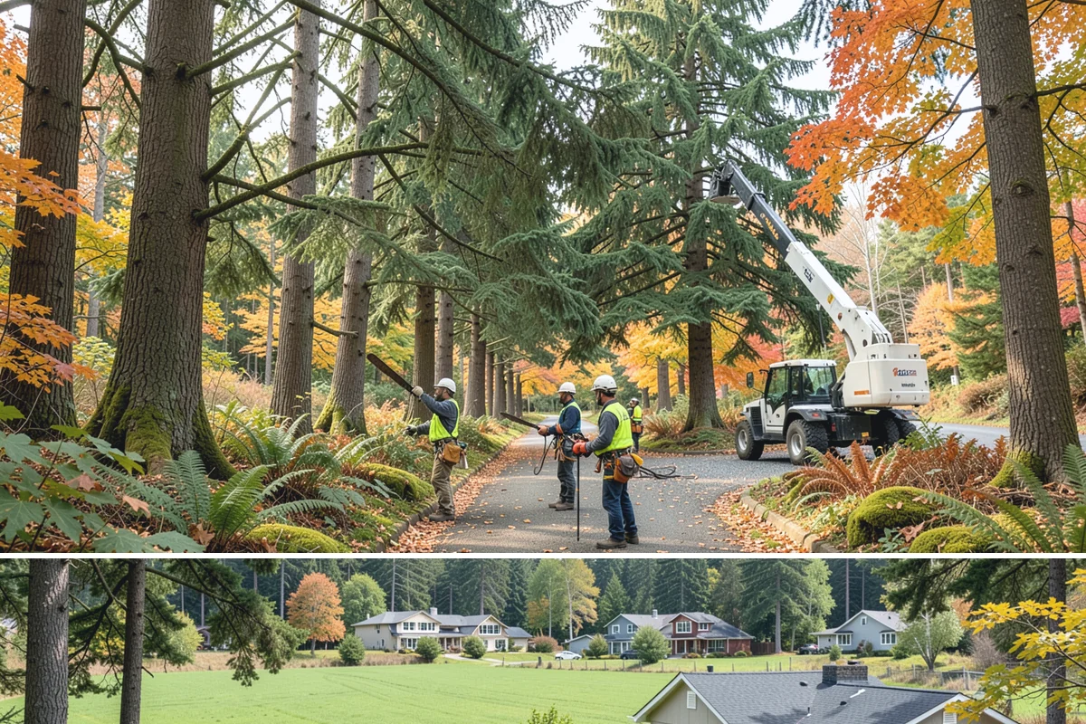Utility Vegetation Management in Lyman, Skagit County, WA - Work can generally proceed year-round in the Puget Sound climate but must be paused during wet seasons to prevent equipment...