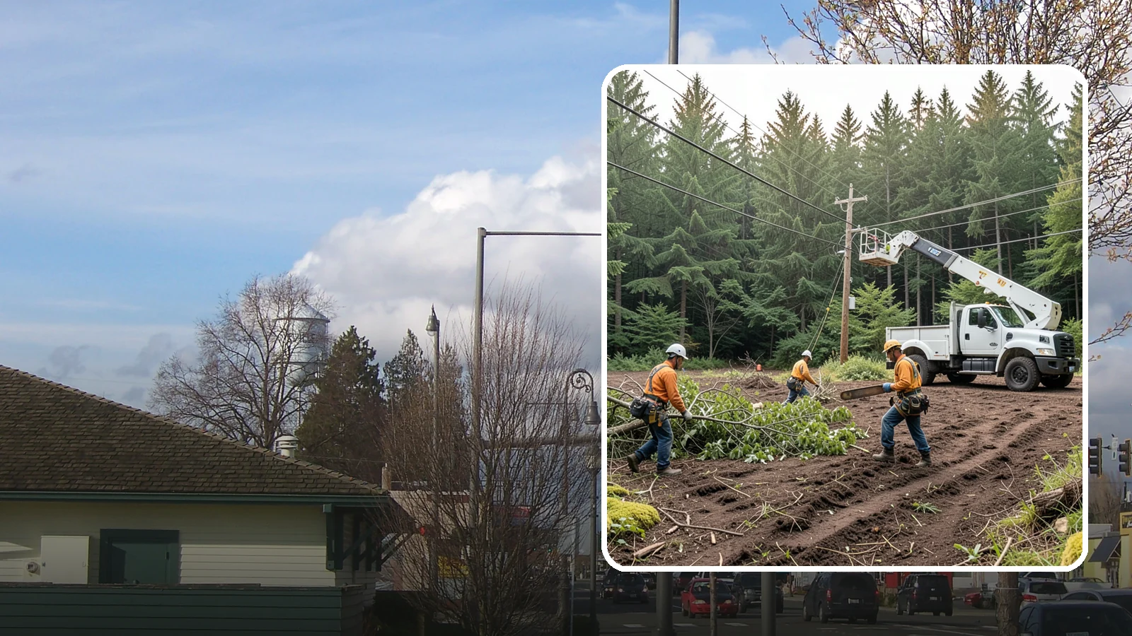 Utility Vegetation Management in Marysville, Snohomish County, WA - The ongoing management of vegetation around utility infrastructure.
