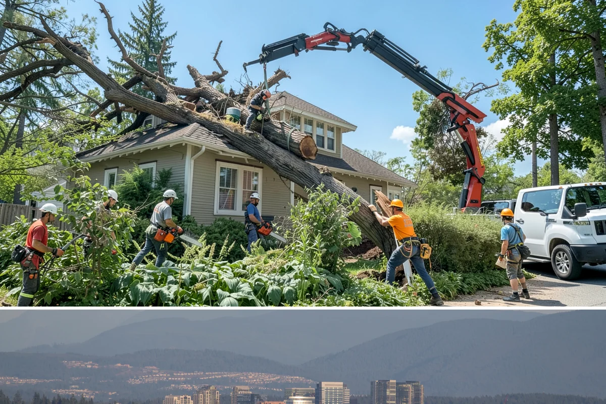 Utility Vegetation Management in Medina, King County, WA - Work can generally proceed year-round in the Puget Sound climate but must be paused during wet seasons to prevent equipment...