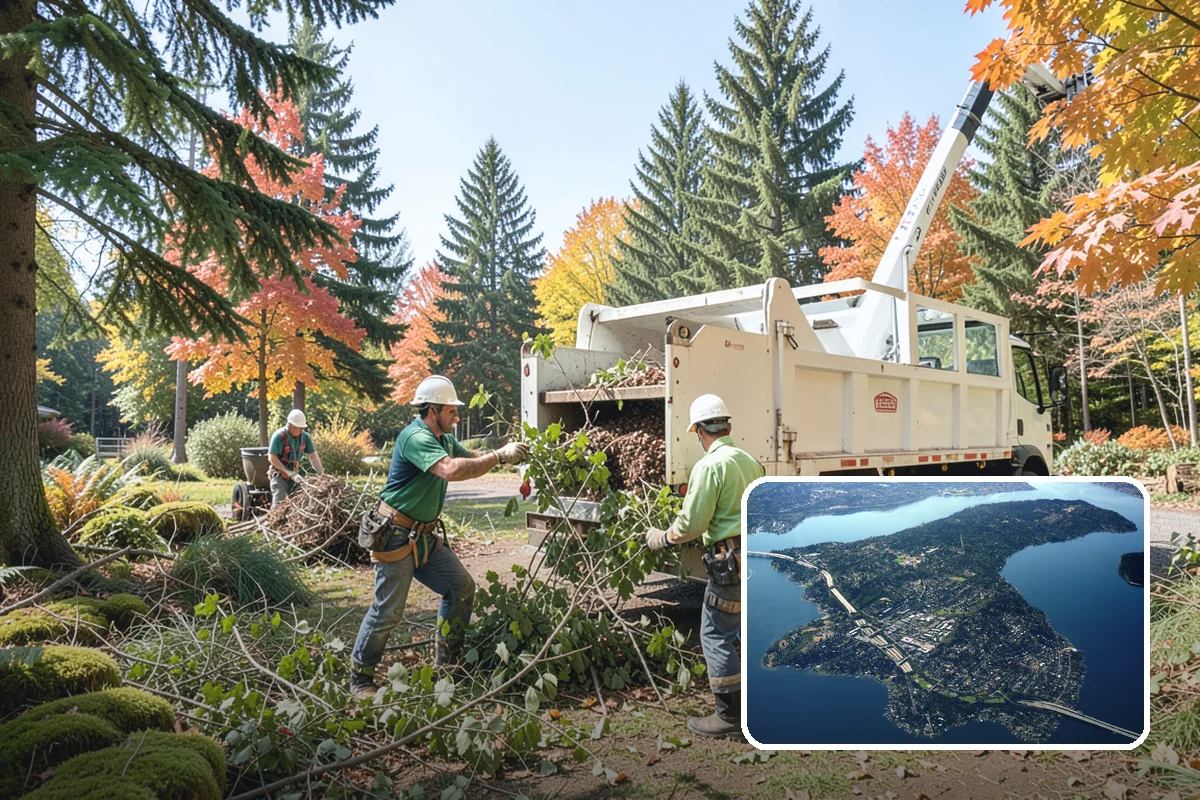 Utility Vegetation Management in Mercer Island, King County, WA - Improves access and usability of a site
