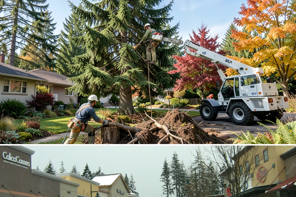 Utility Vegetation Management in Mill Creek, Snohomish County, WA - Work can generally proceed year-round in the Puget Sound climate but must be paused during wet seasons to prevent equipment...