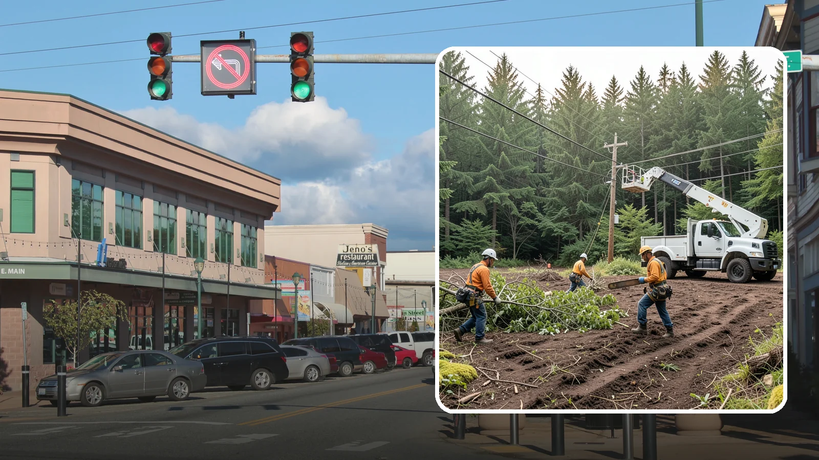 Utility Vegetation Management in Monroe, Snohomish County, WA - The ongoing management of vegetation around utility infrastructure.