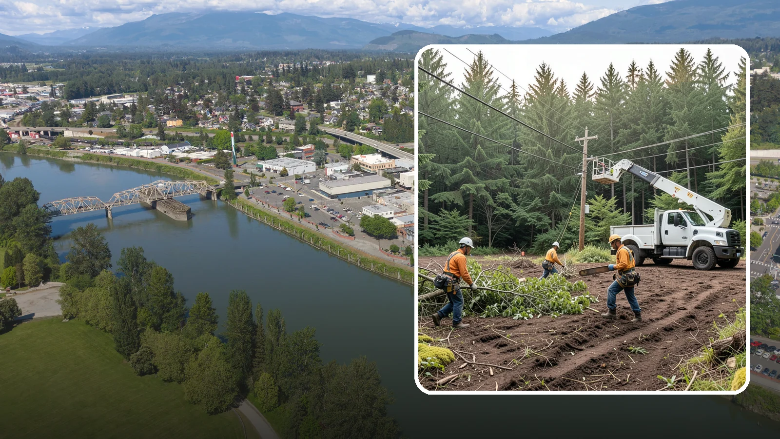 Utility Vegetation Management in Mount Vernon, Skagit County, WA - The ongoing management of vegetation around utility infrastructure.