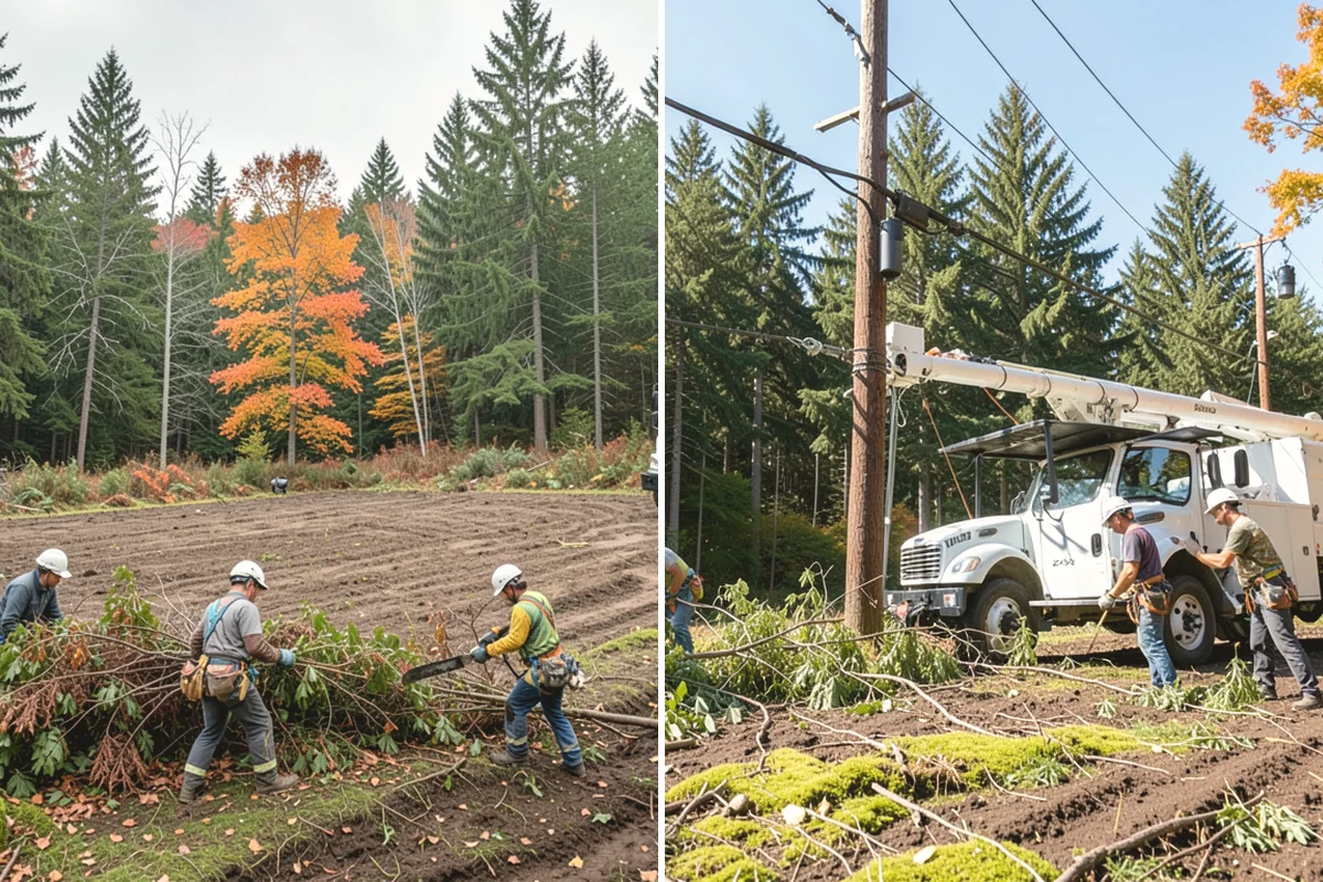 Utility Vegetation Management in Mukilteo, Snohomish County, WA - Assess the site and mark features to protect