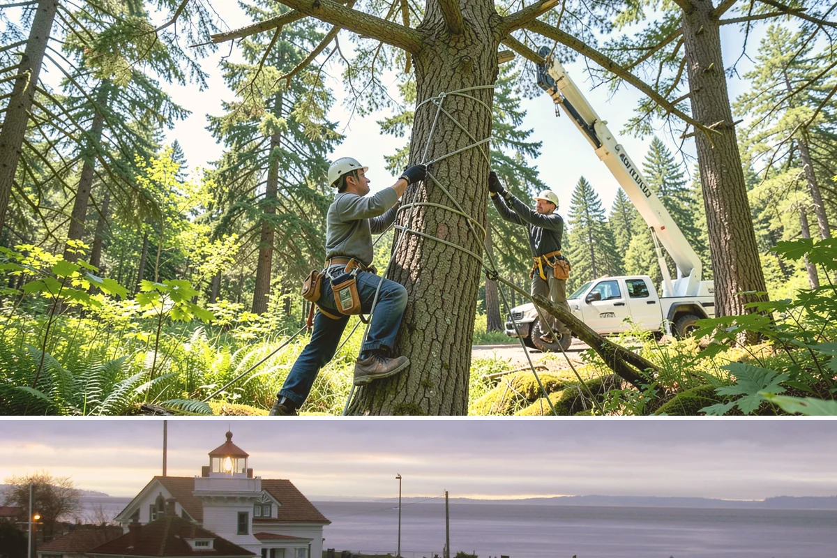 Utility Vegetation Management in Mukilteo, Snohomish County, WA - Work can generally proceed year-round in the Puget Sound climate but must be paused during wet seasons to prevent equipment...
