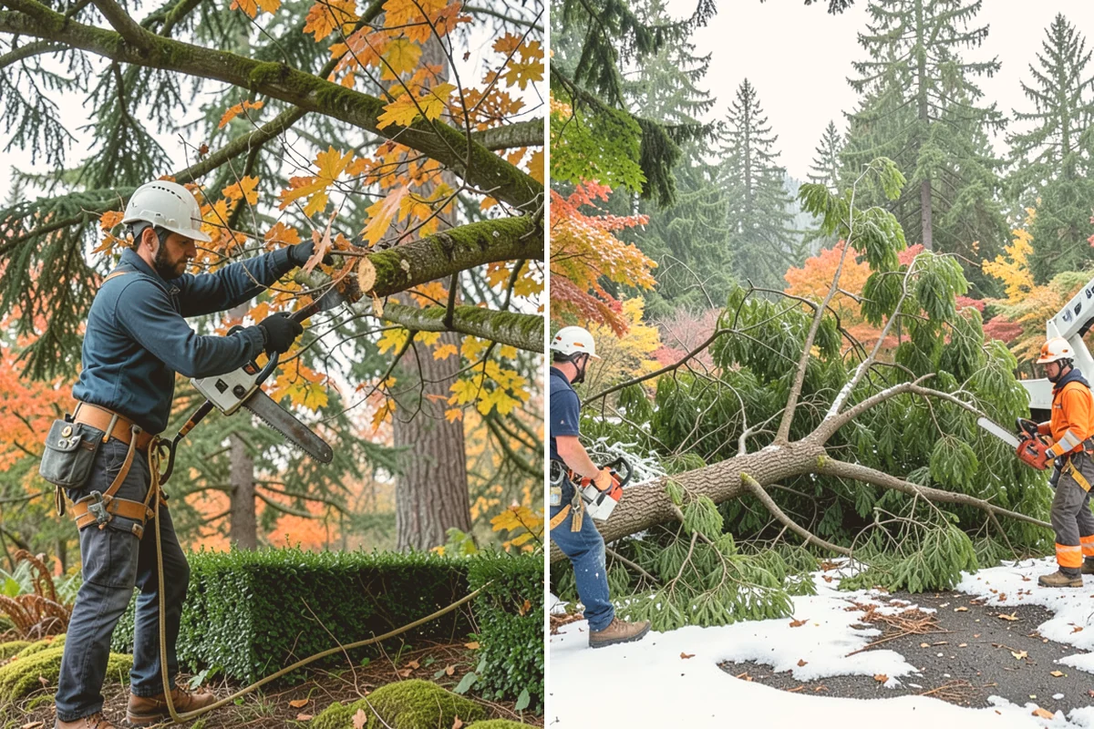 Utility Vegetation Management in Newcastle, King County, WA - Assess the site and mark features to protect