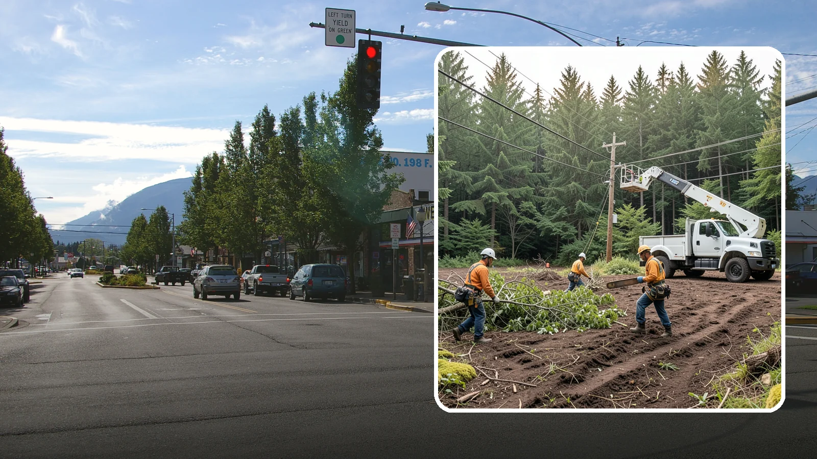Utility Vegetation Management in North Bend, King County, WA - The ongoing management of vegetation around utility infrastructure.