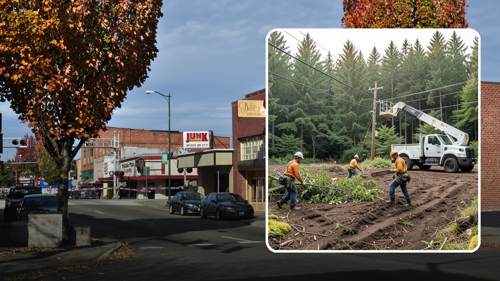 Utility Vegetation Management in Puyallup, Pierce County, WA - The ongoing management of vegetation around utility infrastructure.