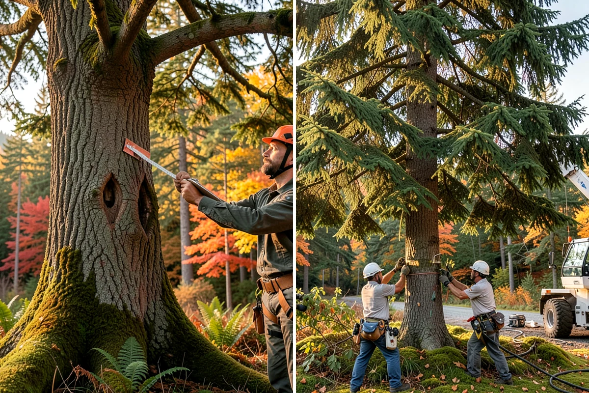 Utility Vegetation Management in Puyallup, Pierce County, WA - Assess the site and mark features to protect