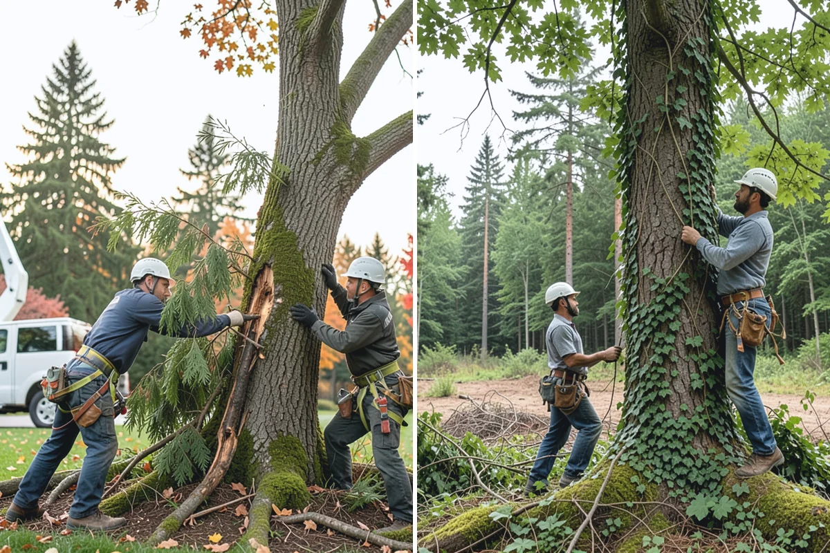 Utility Vegetation Management in Renton, King County, WA - Assess the site and mark features to protect