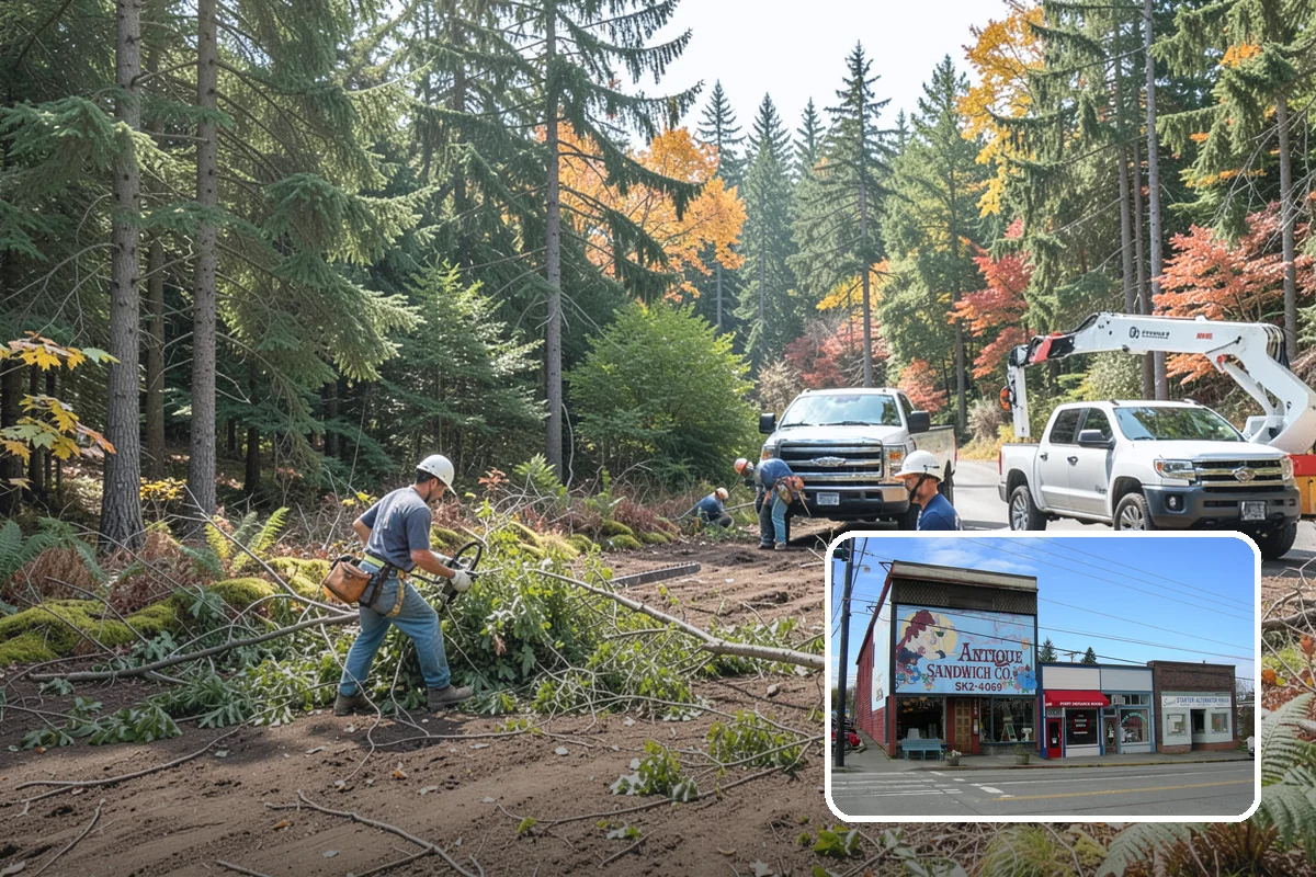 Utility Vegetation Management in Ruston, Pierce County, WA - Improves access and usability of a site