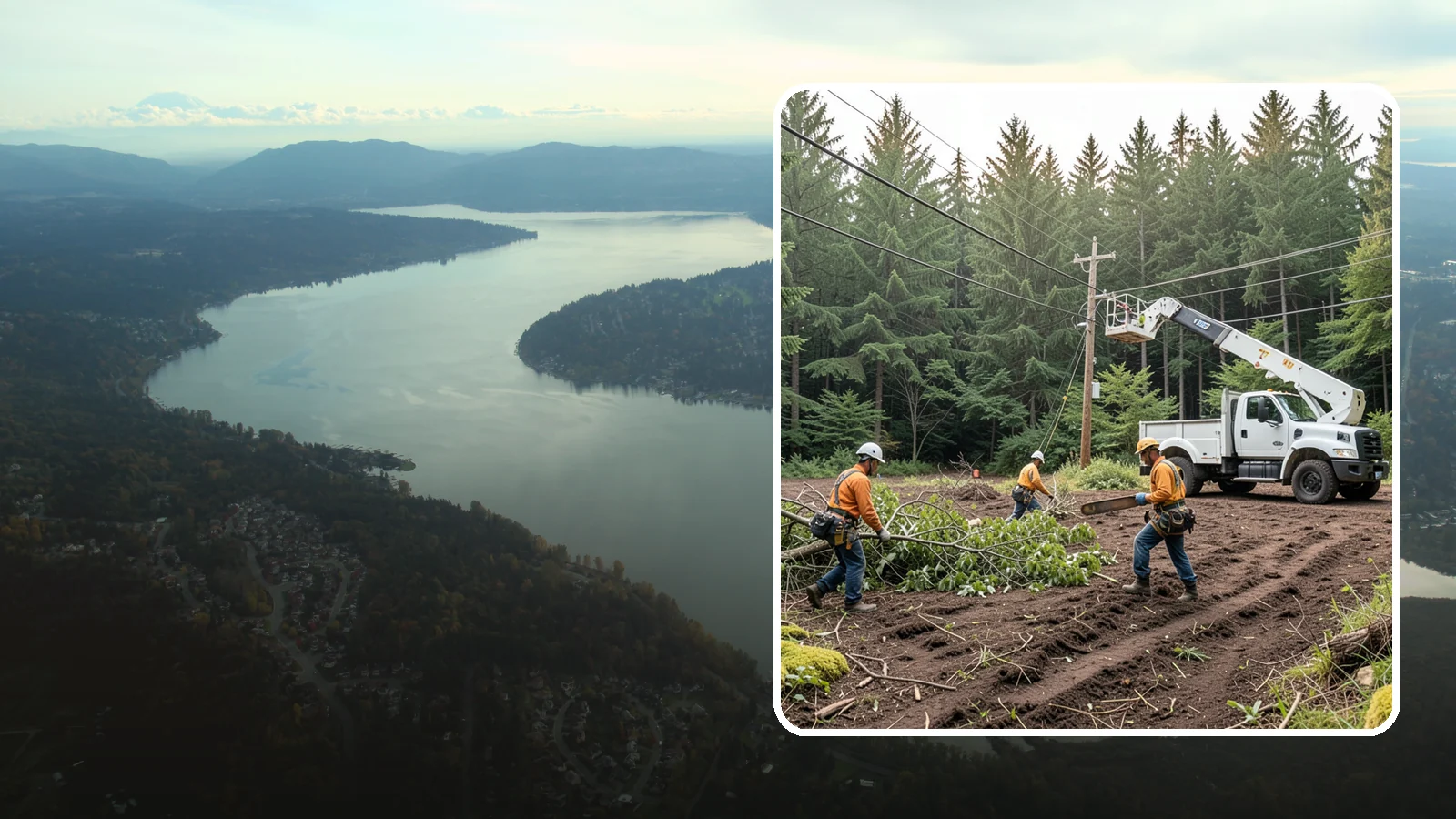 Utility Vegetation Management in Sammamish, King County, WA - The ongoing management of vegetation around utility infrastructure.